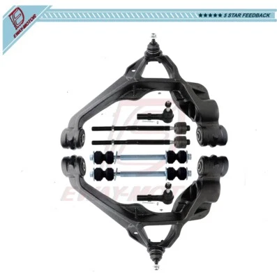 Brazo de control rótula extremo de varilla de amarre para Chevrolet Silverado 2500 HD 3500 HD 8 piezas Foto 1 de 4