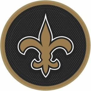 New Orleans Saints NFL 8 ct 9" Dinner Plates Paper - Picture 1 of 1