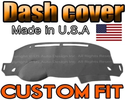 Fits 2011-2017 NISSAN QUEST VAN DASH COVER MAT DASHBOARD PAD / CHARCOAL GREY  - Image 1 of 4