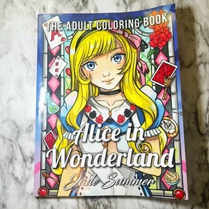 jade summer coloring book Alice In Wonderland - Picture 1 of 10