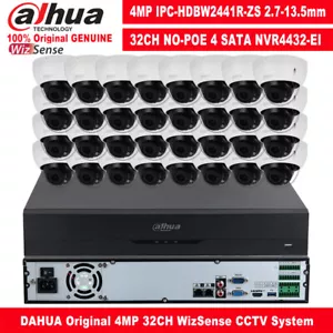 Dahua WizSense 32CH 4SATA CCTV System Kit 4MP Vari-focal SMD Plus IP Camera lot - Picture 1 of 24