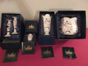(4) Smithsonian Collection™ by Goebel® China porcelain New in boxes Vases Candle - Picture 1 of 11