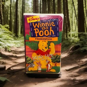 Winnie The Pooh Frankenpooh Halloween DEMO VHS Video Tape Halloween Rare Sealed - Picture 1 of 10
