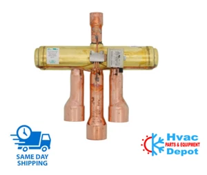 Trane VAL08224- Genuine OEM 7/8 x 1-3/8 Reversing Valve w/24V Coil NEW - Picture 1 of 1