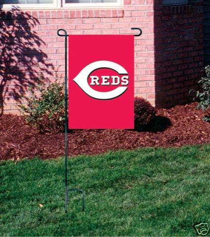 NEW Cincinnati Reds Embroidered Garden Window FLAG Cover