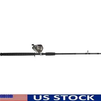 Combo de caña de pescar y carrete Fusion 7 pies configuración giratoria duradera recuperación suave nuevo Foto 1 de 4