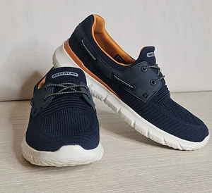 Skechers Slip on  Shoes Gogamat Arch Navy Blue 210237 Men's 10 - Picture 1 of 17