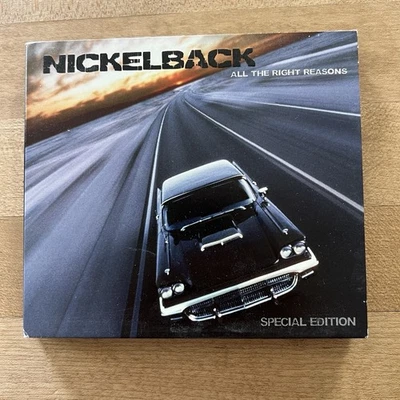 Nickelback All The Right Reasons Special Edition Music CD/DVD-Hard Rock Foto 1 de 3
