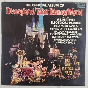 The Official Album Of Disneyland/Walt Disney World Vinyl LP 1980 Disneyland 2510 - Picture 1 of 6