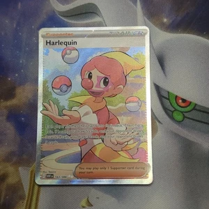 Harlequin 163/086 Sv: White Flare Holo - Picture 1 of 2