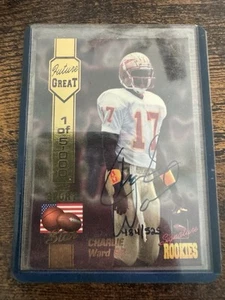 Signature Rookies Signed Charlie Ward 5 Card Set 484/525 FSU - Picture 1 of 2