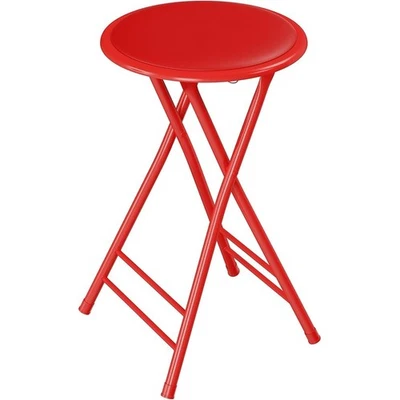 Складной барный стул портативный для сидения в помещении легкий складной грузоподъемность 225 фунтов - Изображение 1 из 4