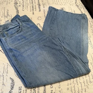 Retro Levi’s 94 Baggy Jeans Wide Leg Size 32 Diagonal Seams - Picture 1 of 8