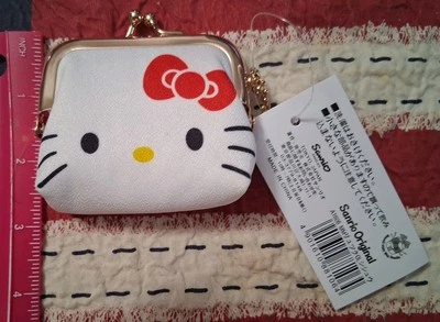 Chaveiro Sanrio Hello Kitty bolsa moeda - Novo com etiquetas - Imagem 1 de 4