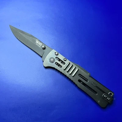 SOG Slimjim Lockback  Assisted  Folding Knife - Image 1 of 4