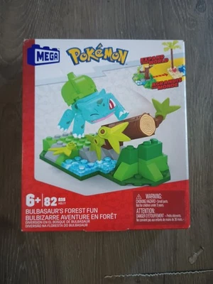 Mega Construx Pokemon, Bulbasaur's Forest Fun - 82 Piezas 6+ Años, Nuevo En Caja Foto 1 de 2