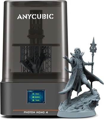 ANYCUBIC Photon Mono 4 Resin 3D Printer 7''10K LCD Screen - Image 1 of 4