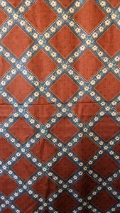 Vtg BELLE Fabric "Danbury" Print Fabric 6.25 Yards Cotton - Picture 1 of 8
