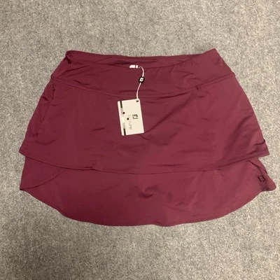 Footjoy FJ Performance Layered Golf Skort Skirt Womens Sz Large Polyester Foto 1 de 4