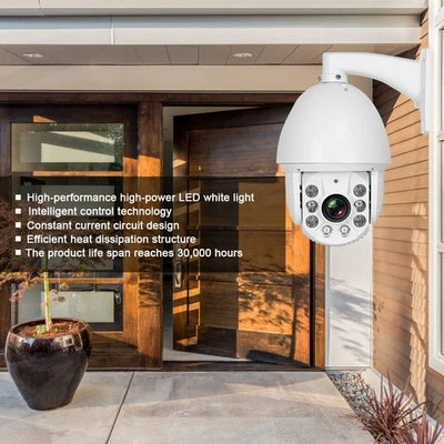 PAL AU Plug 1080P HD 30X Zoom Infrarossi PTZ Telecamera Coassiale CCTV 6 LED - Immagine 1 di 4