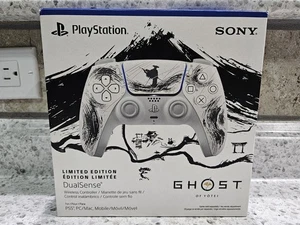 Ghost of Yotei Limited Edition Black DualSense Controller PlayStation 5 IN HAND! - Picture 1 of 24