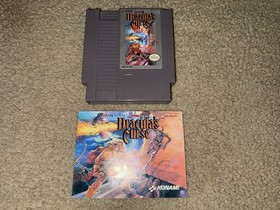 Castlevania III: Dracula's Curse Nintendo 1990 cartuccia e manuale TESTATO BELLO!!!