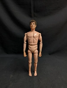 Vintage Action Man Mid 70s Nude Figure With Brown Flocked Head And New Grip Hand - Picture 1 of 9