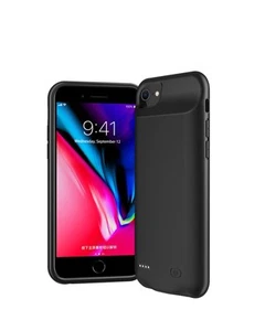 Akku Hülle für iPhone SE 6 6S 7 8 Plus X XR XS Max Powerbank 8000/6000 mAh - Bild 1 von 31