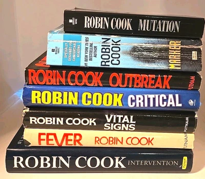 Robin Cook Book Lot of 7 HB, PB SciFi Medical Mystery Thriller Novels Foto 1 de 4