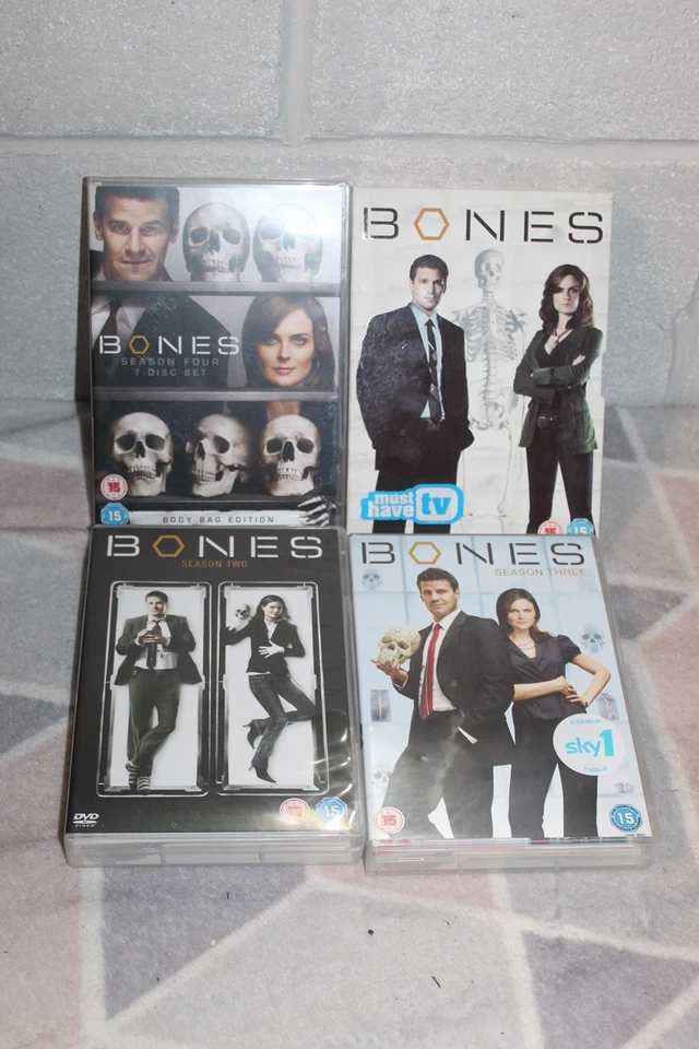 Bones Season 1-4 DVD Bundle - A4 - Image 1 of 1