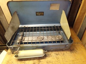 Vintage Model 60-9525 Western Field Montgomery Ward 3 flammiger Campingkocher Camping - Bild 1 von 12