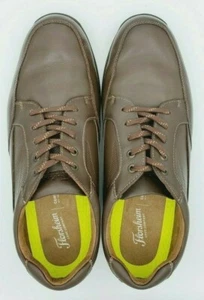 Florsheim Great Lakes Moc Toe Walk Oxford Sneaker Braun Leder Herren Größe 13W - Bild 1 von 12