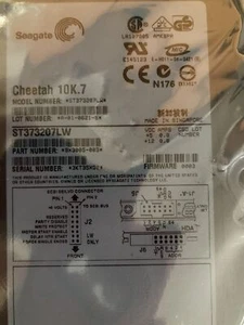 Seagate Cheetah 10k.7 ST373207LW 73 Gb SCSI 3.5 Internal Hard Drive - Picture 1 of 3