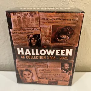 THE HALLOWEEN 4K COLLECTION EMPTY SET DISPLAY BOX ONLY SCREAM FACTORY EXCLUSIVE - Picture 1 of 12