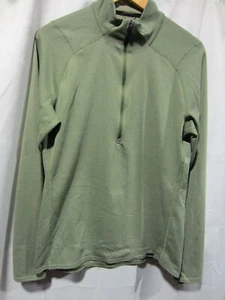 Patagonia Men's Medium Capilene 1/2 Zip Midweight Pullover Sty 44442 Olive Green - Picture 1 of 12