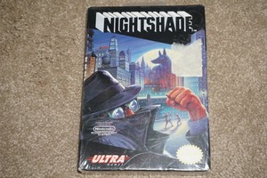 Nightshade (Nintendo NES) NEW Factory Sealed 