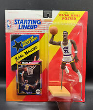 1992 KARL MALONE HOF Starting Lineup Utah Jazz SLU