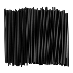 600Ct Stirring Straws Sip Coffee Cocktail Mix Black Stirrer Sticks 525" - Picture 1 of 1