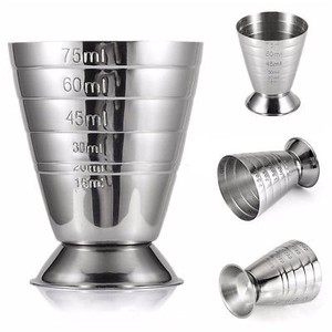 Misurino Cocktail In Acciaio Inox - Doppia Scala 30ml/60ml Per Bar E Casa - Foto 5