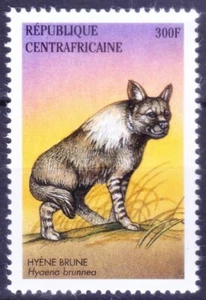 República Centroafricana 2001 MNH, hiena marrón animales salvajes - Imagen 1 de 1