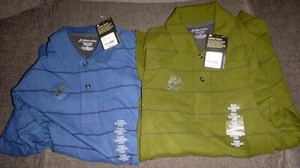 St John's Bay Striped Polo Lot of 2 Men's sz L - Picture 1 of 3