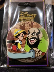 Disney Pin 136098 D23 Expo 2019 DSSH Dark Tales Pinocchio Villain Stromboli LE - Bild 1 von 12