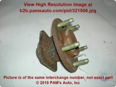 Cubo de roda traseira usado serve: 2008 Chevrolet Impala traseiro sem ABS traseiro grau A - Imagem 1 de 4