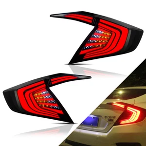 Luces traseras LED de animación de arranque para Honda Civic 2016-2021 sedán 10ª generación VLAND - Imagen 1 de 22