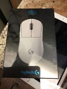 Logitech PRO X SUPERLIGHT Wireless Gaming Mouse - White FACTORY SEALED 