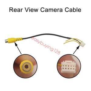 Car Stereo Radio GPS Cable Adaptor RCA Reversing Rear View Interface For Android - Picture 1 of 4