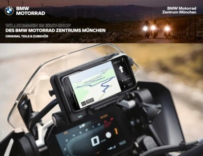 Original BMW Motorrad Satz ConnectedRide Cradle 77525A84266 Smartphone-Halterung - Bild 1 von 3