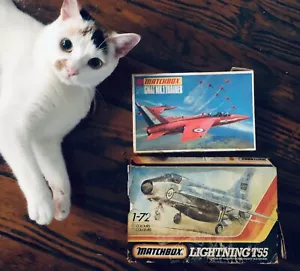 Kit modellini Matchbox 1/72 combo X 2 Lightning T55 e Gnat - Foto 1 di 1