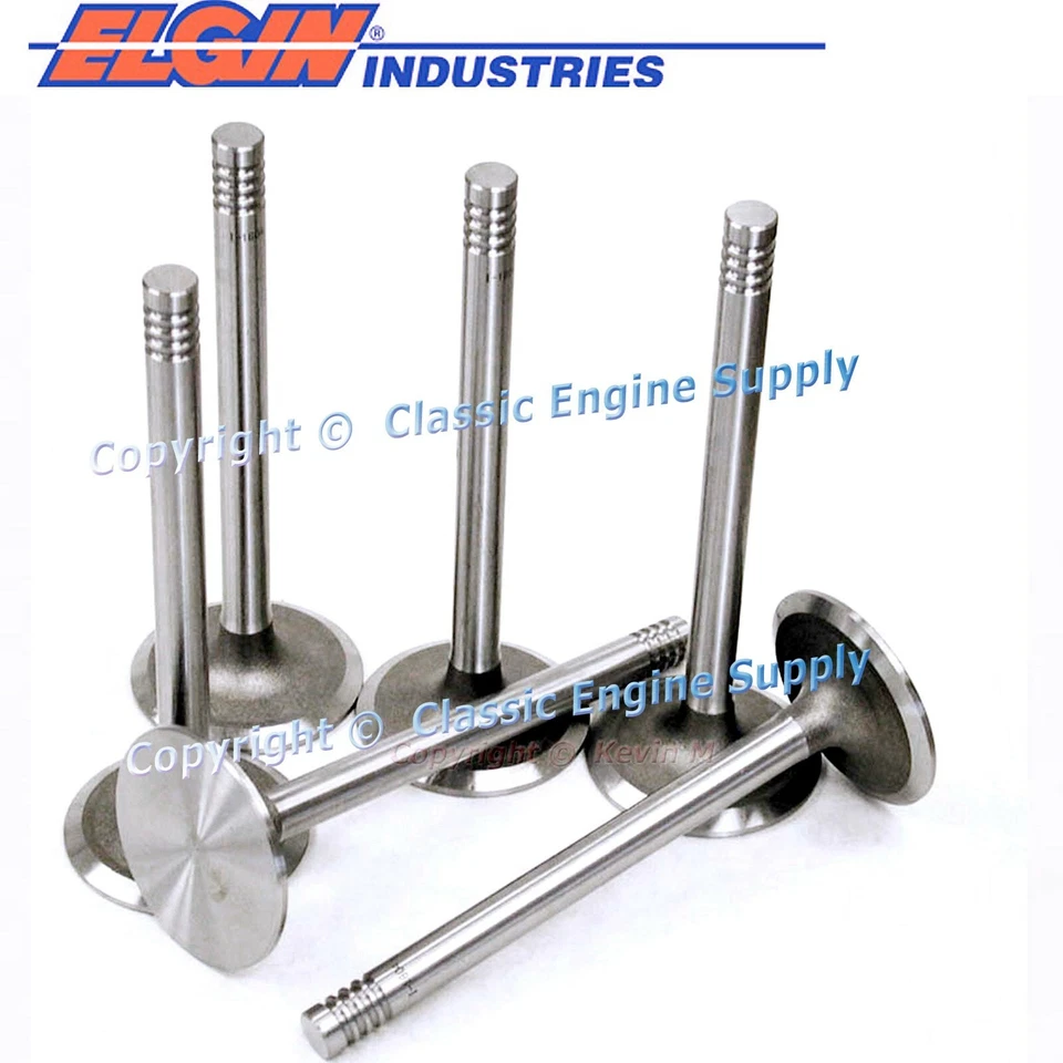 Nuevo juego de 6 válvulas de admisión para algunos motores AMC y Jeep 232 y 258 Foto 1 de 1