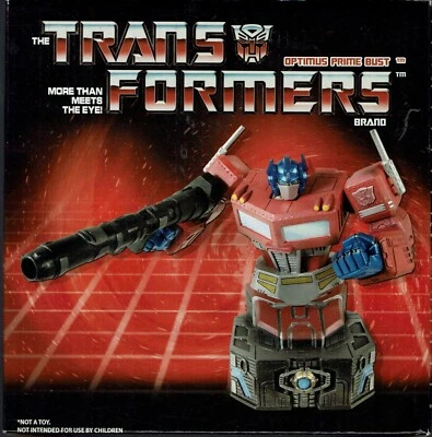 Diamond Select Toys Transformer OPTIMUS PRIME Bust Figure  0066 of 1500 GD17 - Immagine 1 di 3